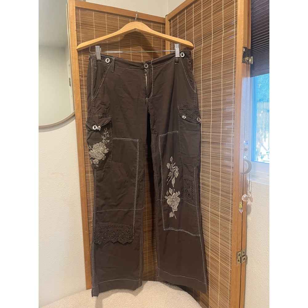 Vintage O&G low rise brown cargo pants